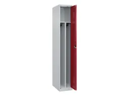 locker voor scheiding van kleding,HxBxD 1850x300x500mm,1vak