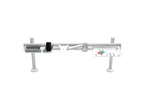 Viewlite Toolbar Bureaurail 702 Zilver Wit