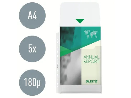 Showtas Leitz Premium A4 PVC Expansievouw 11-Gaats