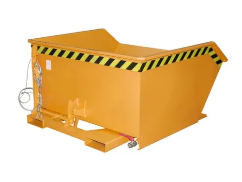 Kiepbak voor spaanders,HxLxB 680x1440x1280mm,0,75m³,draagverm. 1000kg