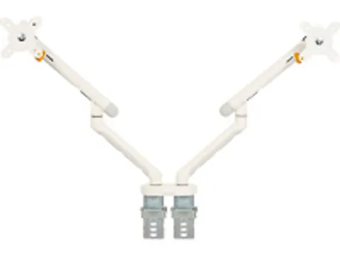 BNEBFDW BakkerElkhuizen Flexible monitorarm 10kg dubbel 17-35 inch wit