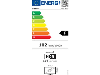 65UA3400X Tornado 65'' (165,1cm) 4K Ultra HD Smart TV Wifi Zwart - 2