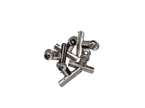 Papierklem MAUL Bulldog 70mm capaciteit 40mm zilver