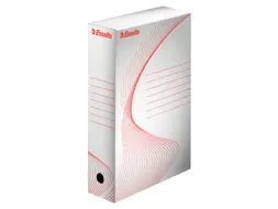 Archiefdoos Esselte Boxycolor 80mm 352x250mm wit