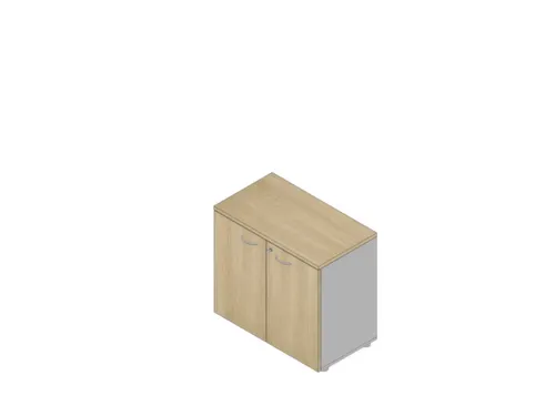 kantoorkast,HxBxD 730x800x450mm,1xhouten vloer,2ordnerhoogte
