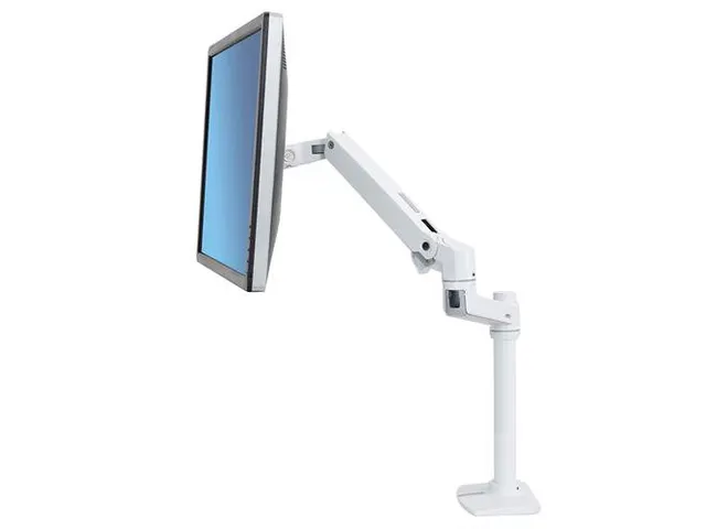 Monitorarm 1 Scherm Lx Desk Mount Lcd Paal Wit