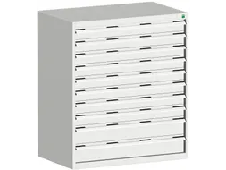 ladekast HxBxD 1200x1050x750mm 10laden RAL7035