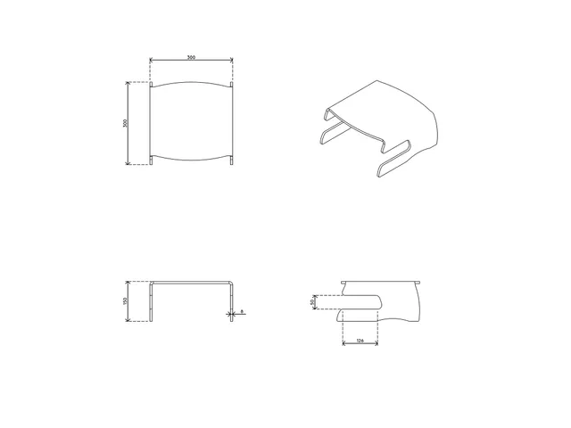 Monitorstandaard Acryl Dataflex 44100 transparant