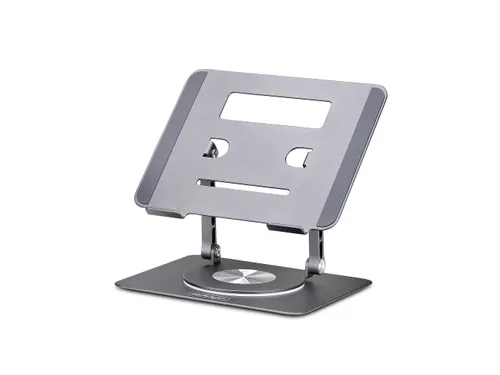 Draaibare Laptopstandaard Zilver tot 5kg Laptops