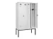 locker voor scheiding van kleding,HxBxD 2120x1200x500mm,4vak
