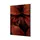 Wanddecoratie Textiel Set A2 Botanische Bladeren Rood