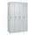 locker voor scheiding van kleding,HxBxD 1850x1200x500mm,4vak