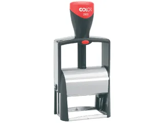 Tekststempel Colop 2600 +bon 8regels 58x37mm zwart - 4