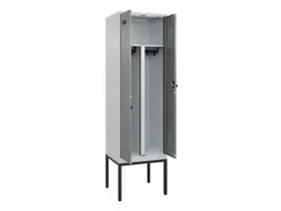 PBM-locker,HxBxD 2120x600x500mm,2vak,vak B 300mm,draaigrendel