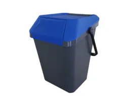 Easymax Afvalbak 45 Liter Grijs Blauw