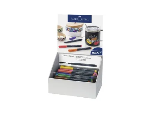 Creatief marker Faber-Castell display 50 stuks
