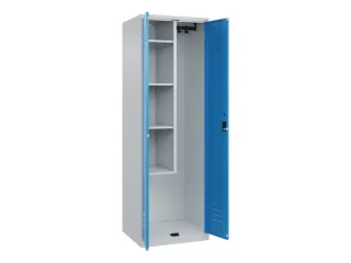 schoonmaakkast,HxBxD 1850x600x500mm,links 4vakken - 2