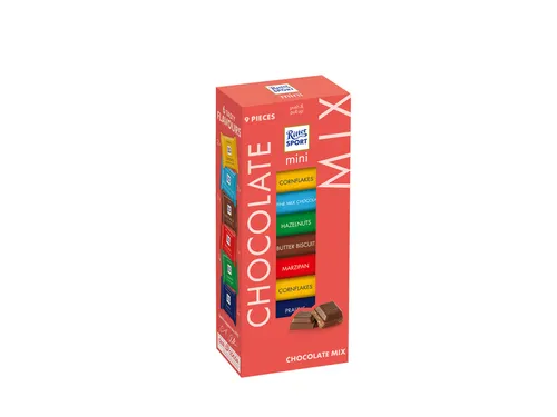 Chocolade Ritter Sport mini toren