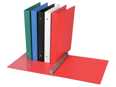 Ringband Quantore 23 rings A4 19mm O-mech Pp Rood