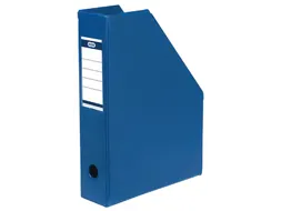 Tijdschriftcassette Elba A4 donkerblauw