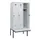 locker met bank,HxBxD 1950x900x815mm,3vak,vak B 300mm,draaigrendel