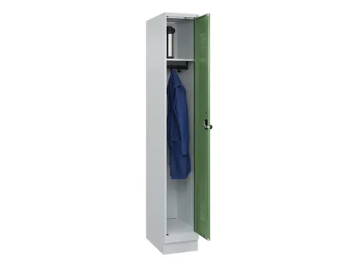 locker,HxBxD 1950x300x500mm,1vak,vak B 300mm,draaigrendel,sokkel