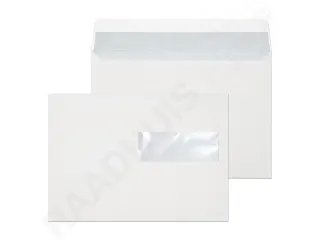 Dienstenvelop Venster Rechts Raadhuis 156x220mm Ea 5 Wit Gegomd - 1