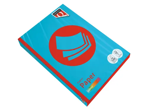 Kopieerpapier Quantore Colour A3 120 Gram Azuurblauw 250vel
