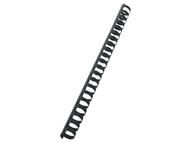 Bindrug GBC 19mm 21-rings A4 zwart 100stuks