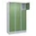 lockerkast,HxBxD 1950x1200x500mm,3x4vakken,vak B 400mm,cil.-slot