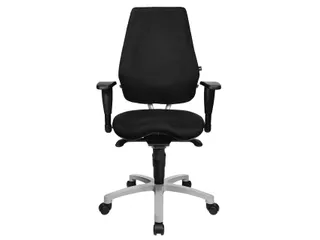 Bureaustoel Topstar Alu Star Basic zwart stof - 1