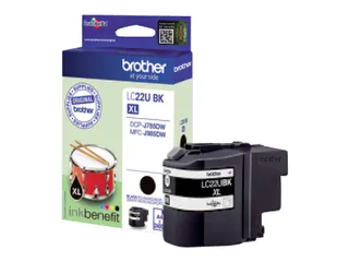 Inktcartridge Brother LC-22UBK zwart - 1