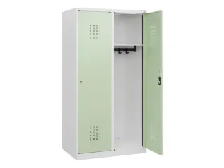 schoollocker,HxBxD 1530x800x500mm,2vak,vak B 400mm,cil.-slot - 1