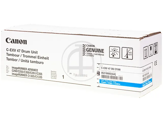 8521B002 Canon CEXV47 IRC opc cyaan 33.000pagina's