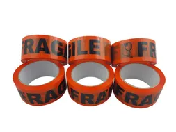 Verpakkingstape Signaleringstape Fragile/Breekbaar 50mm x 66m oranje