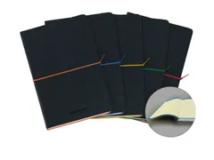 Notitieboek Aurora Tesoro A5 192blz lijn 80gr assorti