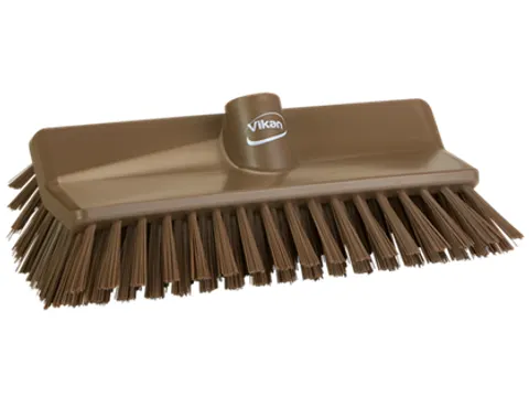 Hygiene 7047-66 hoekschrobber bruin, medium vezels, 265mm