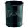 Papierbak Durable 3310-01 15 liter 165mm perforatie zwart