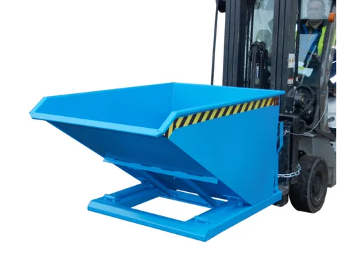 Kiepbak Hxbxd 885x1080x1700mm 0.75m³ 195kg Draagverm. 1500kg Ral5012