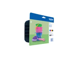 Brother LC-221 Inktcartridge Set Zwart + 3 Kleuren