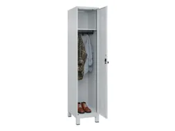 locker,HxBxD 1950x400x500mm,1vak,vak B 400mm,draaigrendel,voeten