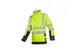 Softshell hi-vis Sioen Playford 9633, jaune fluo/bleu marine, taille X