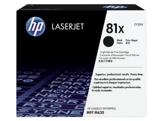 HP 81X Toner CF281X Zwart 25000 Pagina’s Origineel - 1