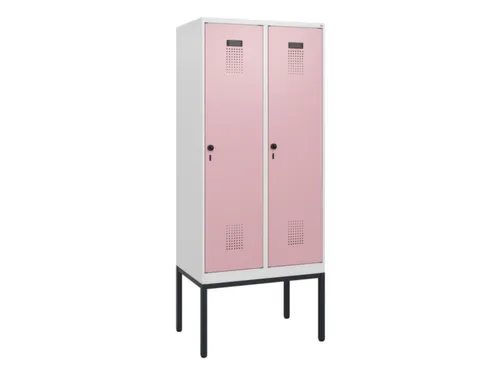 schoollocker,HxBxD 1950x800x500mm,2vak,vak B 400mm,draaigrendel