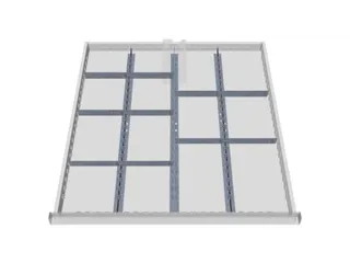 Lade-Indelingsset,V. Werkbank,8Lengteverdeler/2Scheidingsplaten - 1