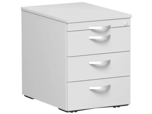 mobiel ladeblok,HxBxD 570x430x600mm,3lade(n),lichtgrijs