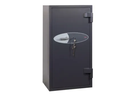 kluis,HxBxD 1310x670x545mm,3niveaus,romp RAL7024,front RAL7024