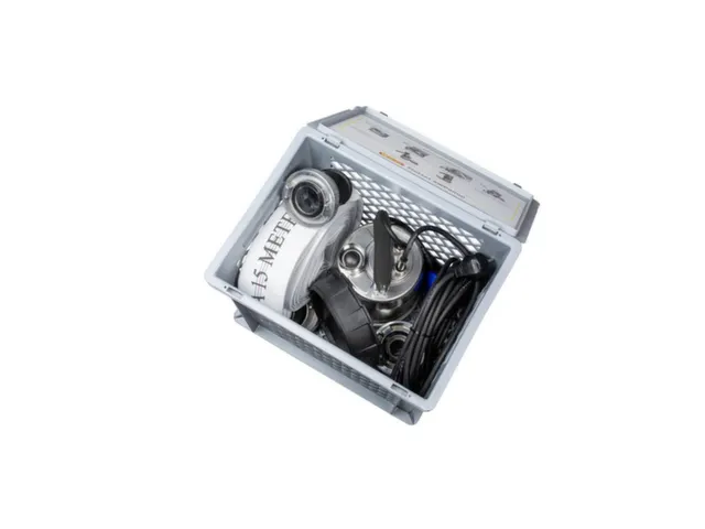 noodset,m. vuilwaterpomp,v. water,transportvolume 20 - 150l/min,230 V