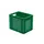 Euronorm-stapelbak 29l 320x400x300mm Wanden/bodem Gesloten Groen