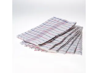 Handdoek Katoen Geruit 65x65cm Pak 6 Stuks - 3